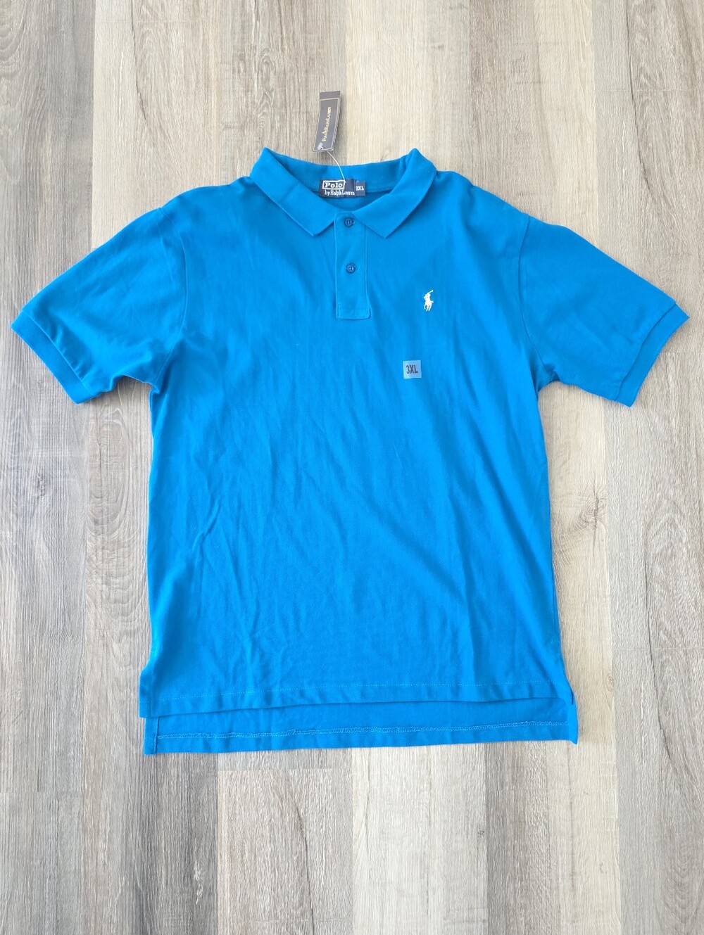 Polo Ralph Lauren Men's Blue Polo Shirt Size 3XL